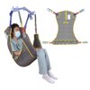 EZ Assistive Universal Full Body Patient Lift Sling Transfer and Bathing 500lb Weight Capacity S