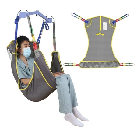EZ Assistive Universal Full Body Patient Lift Sling Transfer and Bathing 500lb Weight Capacity S