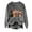 Gray, variant on Stamzod Christmas Sweatshirts for Women Winter Warm Fleece Pullover Xmas Tops 2025 Holiday Plus Size Fashion Long Sleeve Crewneck Sweatshirt Pink S