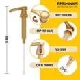 thumbnail image 3 of Bomba de sirope PERMINKS compatible con botella Torani de 750 ml (x12), 3 of 7