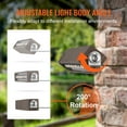 thumbnail image 4 of 8-Pack LED Hardscape Lights - 6.8" 3W Low Voltage Step Lighting (3000K Soft White) - IP68 Waterproof w/Swivel Adjustability, 4 of 11