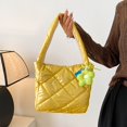 thumbnail image 2 of Sac Fourre-Tout Gonflé pour Femmes, Léger, Matelassé, avec Pendentif, 2 of 9
