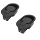 thumbnail image 1 of CHAO Paquete de 2 piezas de repuesto para silla reclinable, aluminio resistente y duradero con mango de metal negro, 1 of 5