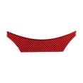 thumbnail image 2 of Real Bright Soft Car Interior Carbon Fiber Sticker DecorationRed Interior Steering Wheel Back Cover For Ford Mustang Mach-E Carbon FiberAuto Car Protection Interior Accessories, 2 of 8