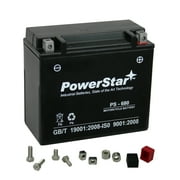PowerStar PS-680 Motorsports Battery Compatible with Harley DavidsonFXDBI Street Bob 2006 to 2006