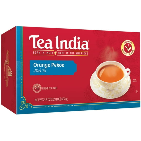 a2zchef Tea India - Tea Bags - Orange Pekoe Case [8 ct]