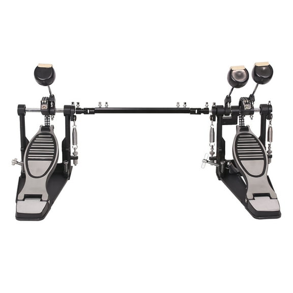 IVV Double Kick Drum Pedal Professional Double Bass Drum Pedal, Black