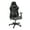 Gray, variant on OFM Essentials Collection High Back PU Leather Gaming Chair, with Extendable Footrest, in Red (ESS-6075FR-RED)