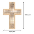thumbnail image 2 of OULII 5Pcs Mini Cross-stitch Board Khaki with Synthetic Material for Sewing Crafts in Craft Projects, 2 of 5
