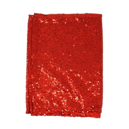 

Mesh Sequin Table Runner 12-Inch x 72-Inch Red