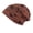 Coffee, variant on Men Women Cotton Beanie Hat Star Pattern Slouchy Ski Oversized Caps Baggy Warm Hats