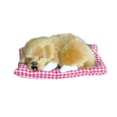thumbnail image 1 of ZTGD Lindo muñeco de perro cachorro durmiendo de simulación de juguete con sonido Juguete de decoración para niños Regalo, 1 of 8