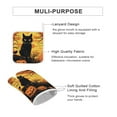 thumbnail image 3 of Pumpkin Lantern Black Cat Oven Mitt And Pot Holder Set Oven Glove for Kitchen Baking Cooking Grilling, 3 of 6