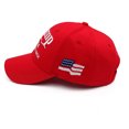 thumbnail image 3 of Gorra de béisbol Trump 2024 MAGA y conjunto de bandera de Trump, gorra de béisbol Donald Trump 2024 Take America Back, 3 of 5