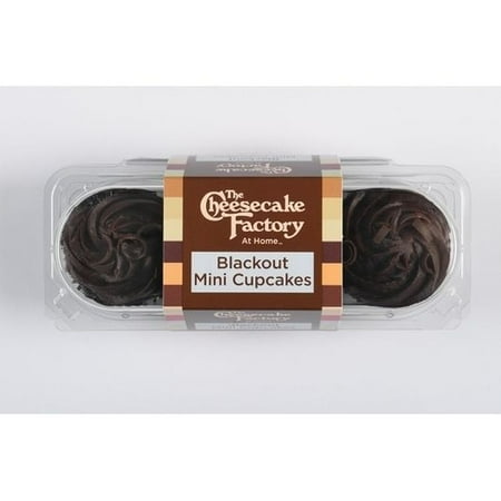 Cheesecake Factory At Home Blackout Mini Cupcake – 3 per pack — 12 packs per case.