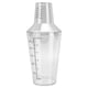 thumbnail image 3 of Juego de coctelera transparente, 500 ml, herramienta de barman con escala transparente, capacidad estándar, diseño a prueba de fugas para uso en barra, 3 of 8