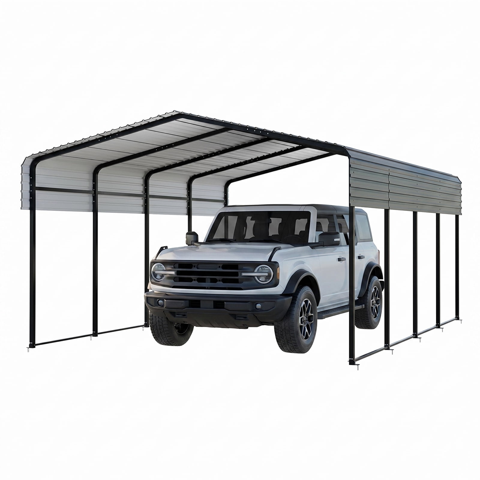 Snugniture 12-Foot by 20-Foot Metal Carport