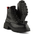 thumbnail image 5 of Replay Westway Women's Lace Up Platform Vegan Ankle Boots In Black Size 7, 5 of 6