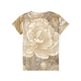 thumbnail image 4 of Women Poly T-Shirt with Floral Print, 4 of 5