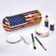 thumbnail image 2 of Easygdp American Flag And Baseball para Estuche de Lápices Cilíndrico de Cuero con Cremallera, Organizador de Lápices de Cuero para Escuela, Oficina y Viajes, 2 of 6