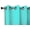 Aqua, variant on 55" Tall Grommet Blackout Solid Poplin 56" Wide Curtain
