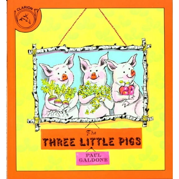 Paul Galdone Nursery Classic The Three Little Pigs, (Hardcover)