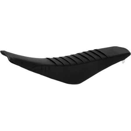 Colored Seat - Flu Designs 3 Panel Colored Pleated Grip Seat Cover Black Side Black Top 35403