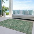 thumbnail image 6 of Addison Rugs Chantille Indoor/Outdoor Transitional Geometric, Abstract Emerald Washable Rectangle Rug, 2'6" x 3'10", 6 of 6