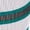 Teal White Gray, variant on Striped Baseball Sock - TEAL, WHITE, GREY - XS