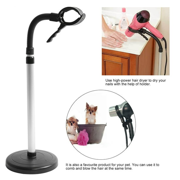OTVIAP Removable Hair Dryer Holder, Blow Dryer Holder,Adjustable Hair