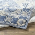 thumbnail image 3 of Indigo IGO-2310 5'3" x 7'3" Rug in Navy/Blue/Gray/Tan/Charcoal/Beige/White, 3 of 4