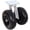 Black + PU+4, variant on YANGXUN 10 Inch Dual Flat Free Wheels Swivel Caster 660 lbs Heavy Duty Load Capacity Solid Rubber No Flat Caster Wheel for Trolleys and Carts