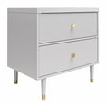 thumbnail image 1 of CosmoLiving by Cosmopolitan Elizabeth Nightstand, Dove Gray, 1 of 9