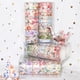 thumbnail image 4 of Juego de 18 rollos de cintas adhesivas Washi, cinta adhesiva de papel decorativo de hoja dorada flor Tomshoo Cinta, 4 of 7