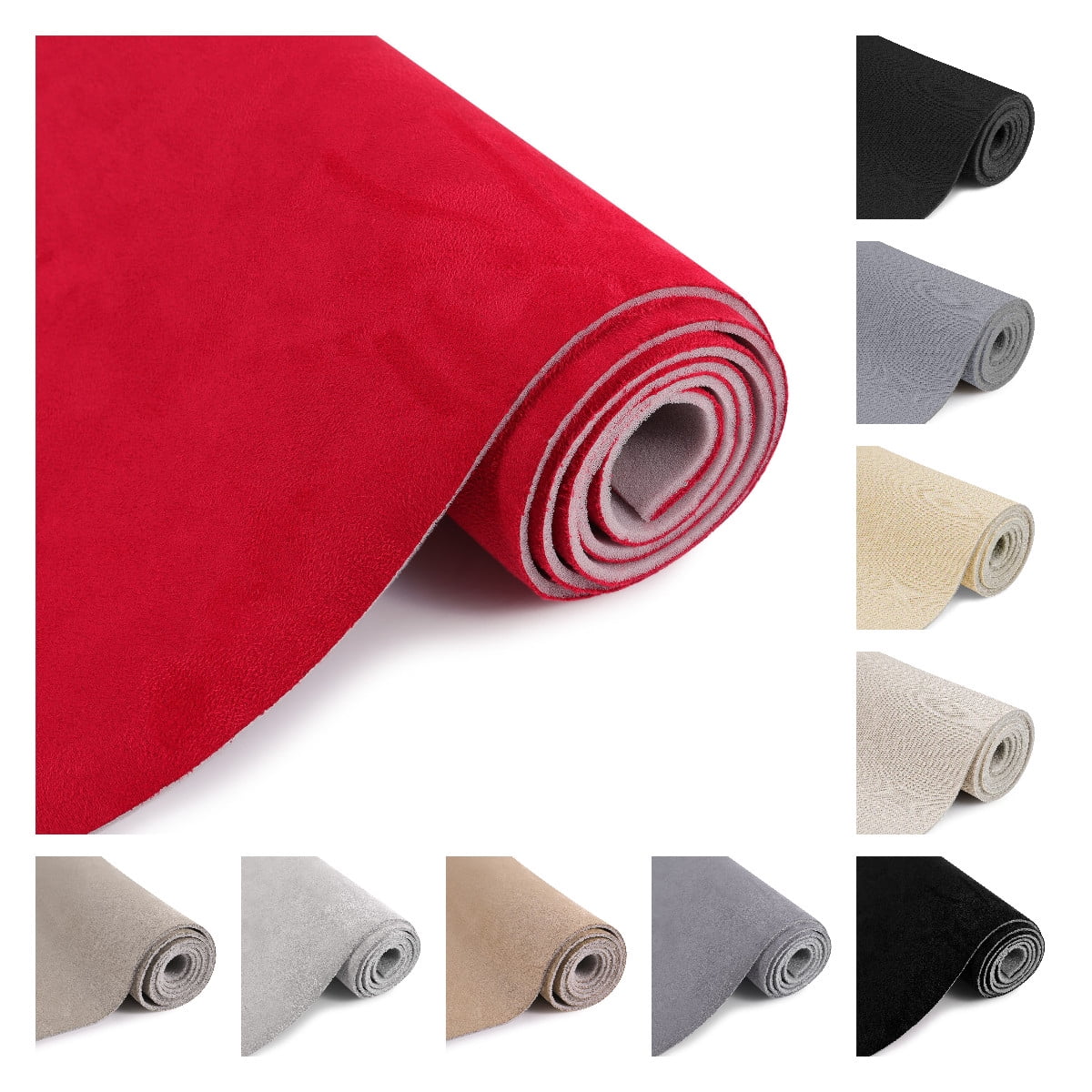 60 in Auto Suede Headliner Fabric Roof Liner Composite Sponge Foam