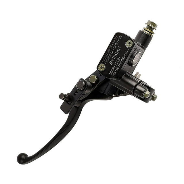 Xingzhi Four Wheel Motorcycle S Braking System With Front Brake Upper Pump Durable Metal And Brake Light Switch Brake Lever left side 1Set