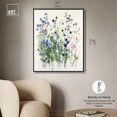 thumbnail image 4 of Wildflower Meadow Canvas Print Floral Art by Art Remedy, Black Frame, 30 x 36, 4 of 6