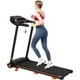 thumbnail image 5 of 2.5HP Folding Treadmill for Home with Incline - 300LBS Capacity, 7.5MPH Speed, Bluetooth Speaker & USB Charging - Quiet Motor, Heart Rate Monitor, 6 Shock Absorbers - Perfect for Small Spaces (Black), 5 of 17