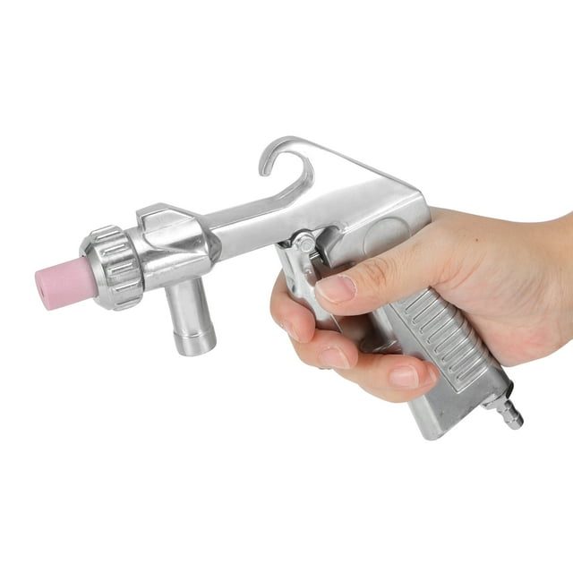 HURRISE Pneumatic Sand Blaster,Home Decoration Accessories,Pneumatic Sand Blaster Handheld Sandblasting Machine for Abrasive Sand Blasting Derusting
