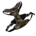 thumbnail image 3 of Pet Chest Harness Adjustable Reflective No Pull Dog Sports Vest for Outdoor Walking RunningCamouflage Green S, 3 of 14