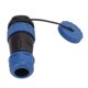 thumbnail image 2 of Conector circular de enchufe impermeable Ticfox industrial de alimentación de aviación IP68, 2 of 12