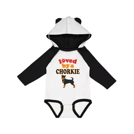 

Inktastic Chorkie Dog Chihuahua Yorkie Gift Baby Boy or Baby Girl Long Sleeve Bodysuit