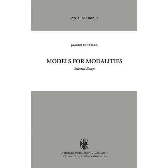 Synthese Library Models for Modalities: Selected Essays, Book 23, (Hardcover)