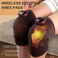 thumbnail image 4 of Masajeador 3 en 1 Soidarity para alivio de la articulación de la rodilla con calefacción 5 niveles negro 2 piezas, 4 of 6