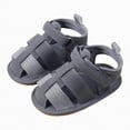 thumbnail image 6 of Baby Boy Walking Sandals Infant Closed Toe Breathable Mesh Lightweight Sport Sandals for Summer Outdoor Toddler Casual Shoes Gibobby,4,Grey, 6 of 9