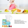thumbnail image 4 of Toy Juicer Pretend Play Kitchen Toy Fruit Juicer Maker Smoothie Maker Blender Toy for Boys and Girls, 4 of 7