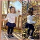 thumbnail image 2 of Legging de invierno para niñas con faldas, falda pantalón gruesa y cálida con forro polar para niños pequeños, medias de algodón para niños, negro, 2 of 7