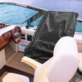 thumbnail image 6 of BESTYASH boat covers Boat Seat Cover Polyester Black Boat Owners Outdoor Sailing 1Pcs, 6 of 8