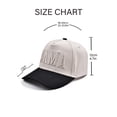 thumbnail image 4 of MAMA & DAD Embroidered Baseball Cap, Two-Tone Retro Trucker Hat Set, Adjustable Matching Couple Hats for Father's Day, Mother's Day, and Family Outings-Black, 4 of 9