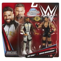 Bron Breakker & Jey Uso - WWE Main Event 2-Packs 25 Mattel WWE Toy Wrestling Action Figures